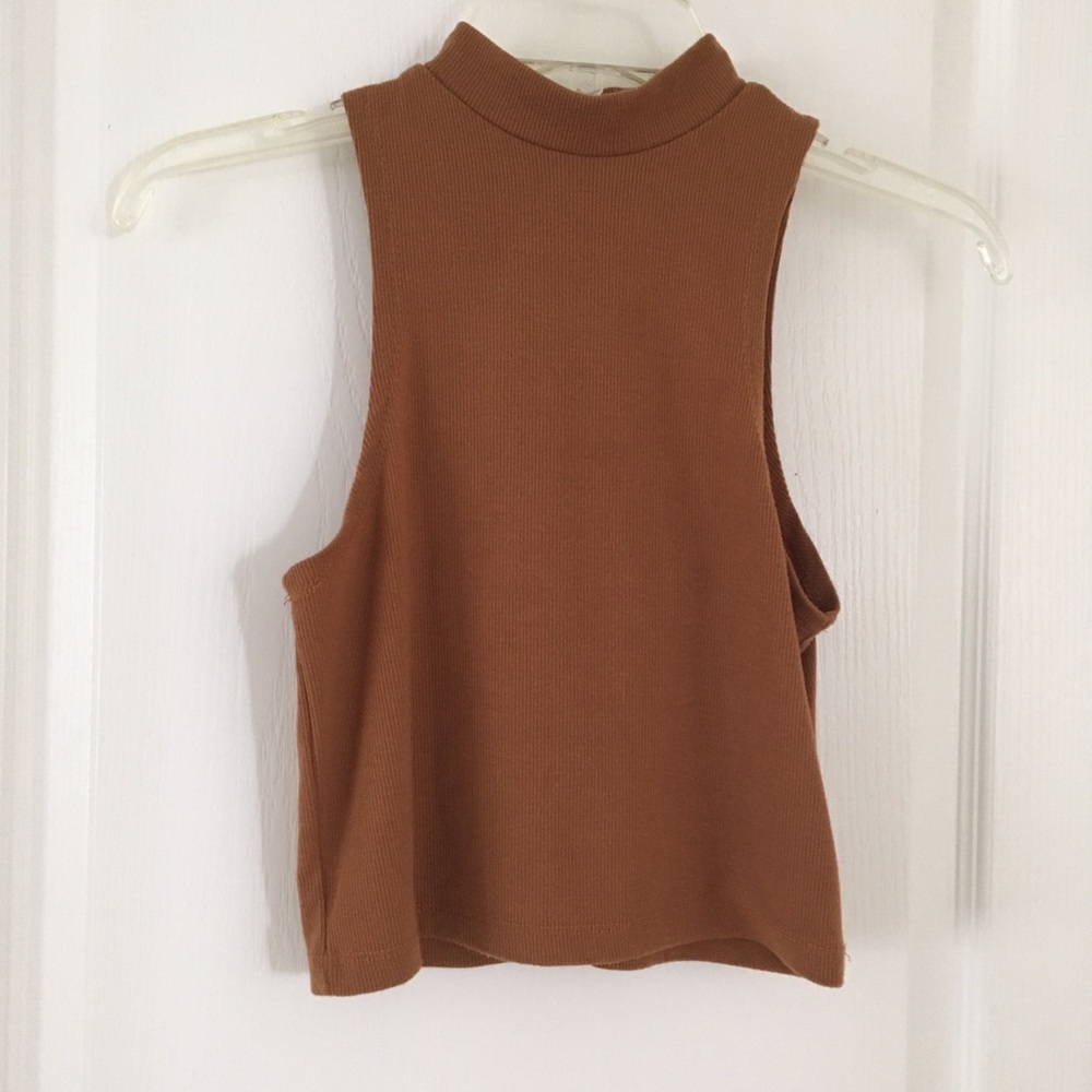 5 for $25 - Mock Turtleneck tank